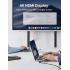 UGREEN CM251 Hub USB Type C to 4K HDMI Thunderbolt 3 100W Power Delivery 3 USB 3.0 Port Adapter Dock Station for MacBook Air M1 2020 2019 2018 MacBook Pro M1 2019 2018 2017 - Silver